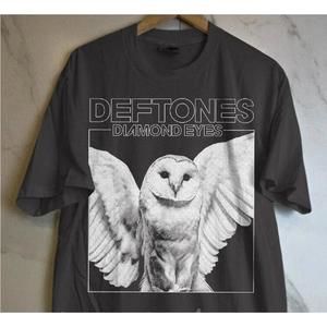 Deftones Tour Rock Band T-Shirt Diamond Eyes Album Tee Rock Music Band Shirt